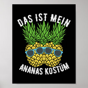 Ananas Fancy Jurk Kostuum De Lijst Mijn Ananas Poster