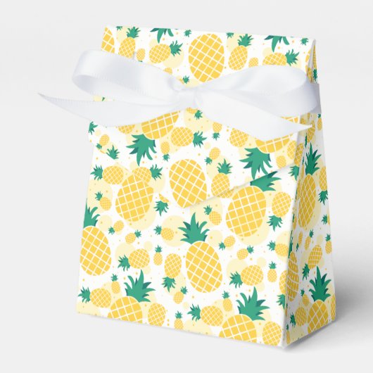 Ananas Favorieten Doos Bedankdoosjes (Voorkant Zijde)
