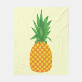 ananas fleece deken (Voorkant)
