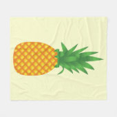 ananas fleece deken (Voorkant (Horizontaal))