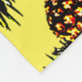ananas fleece deken (Hoek)