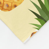 Ananas Fleece Deken (Hoek)
