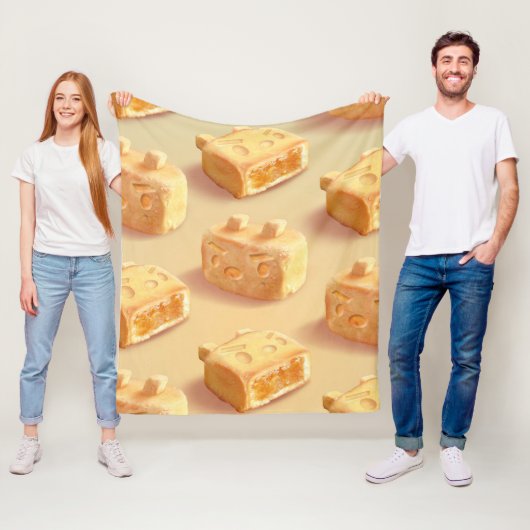 ananas fleece deken (In situ)