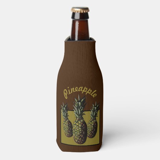 Ananas fleskoeler flesjeskoeler (Fles Voorkant)