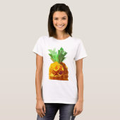 Ananas Flowy Circle Top (Voorkant volledig)