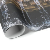 Ananas fontein Charleston, SC Cadeaupapier (Rol Hoek)