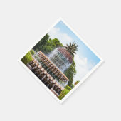 Ananas fontein Charleston, SC Servetten (Hoek)