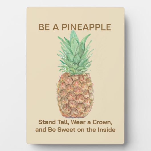 ananas fotoplaat (voorkant)