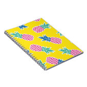 Ananas Frenzy: Heldere Cartoon . Notitieboek (Rechterzijde)