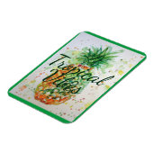 Ananas Fruit Food Tropical Vibes Oranje Limoen Magneet (Linkerzijde)