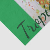 Ananas Fruit Food Tropical Vibes Oranje Limoen Tissuepapier (Detail)