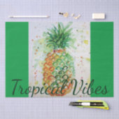 Ananas Fruit Food Tropical Vibes Oranje Limoen Tissuepapier (Craft)