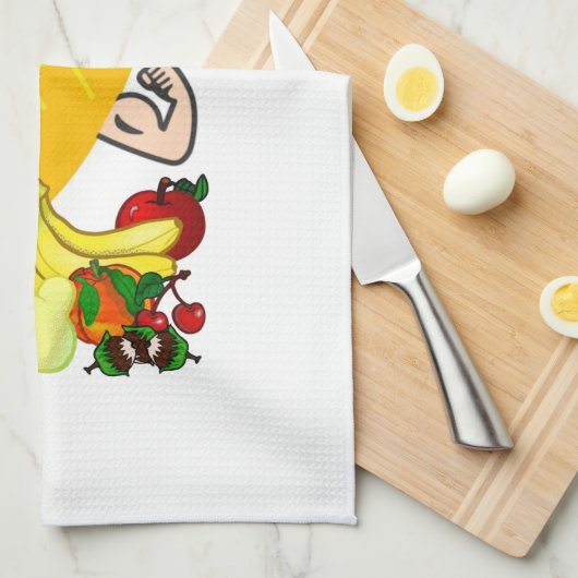 Ananas Fruit Kitchen Hand Towel Theedoek (Quarter Fold)