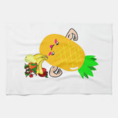 Ananas Fruit Kitchen Hand Towel Theedoek (Horizontaal)