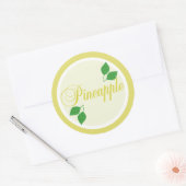 Ananas Fruit Label Sticker (Envelop)