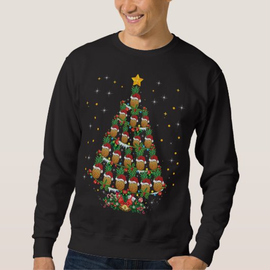 Ananas Fruit Lover Xmas Gift Pineapple Christma Trui (Voorkant)