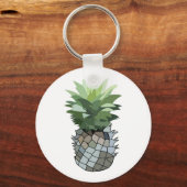 Ananas Fruit Mooie Ananas Sleutelhanger (Voorkant)