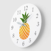Ananas Fruit Wall Clock Grote Klok (Hoek)