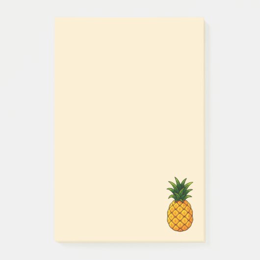 Ananas - Fruitcollectie - Post-it® Notes (Voorkant)
