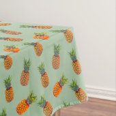 Ananas Fruits on Laurel Green Tafelkleed (Voorbeeld)