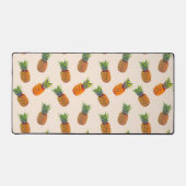 Ananas Fruits on Light Champagne Beige Bureaumat (Voorkant)