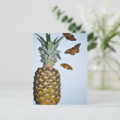 Ananas Fun Briefkaart (Staand voorkant)