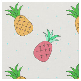 Ananas Fun Fabric Stof