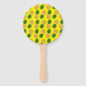 Ananas Geel Handwaaier (Voorkant)