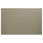 Ananas Geel Navy Blauw LG Chevron Patroon 12I Stof (Fat Quarter)