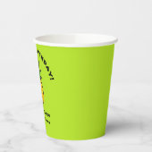 Ananas Gepersonaliseerde Tropische Papieren Kopjes Papieren Bekers (Links)