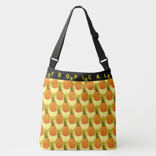 Ananas, gezoet en Savvy, Carry-all Canvas tas (Voorkant)