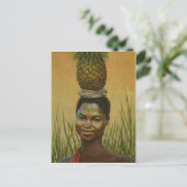 Ananas Girl 2004 Briefkaart (Staand voorkant)