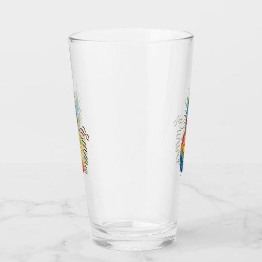 Ananas Glas (Rechts)