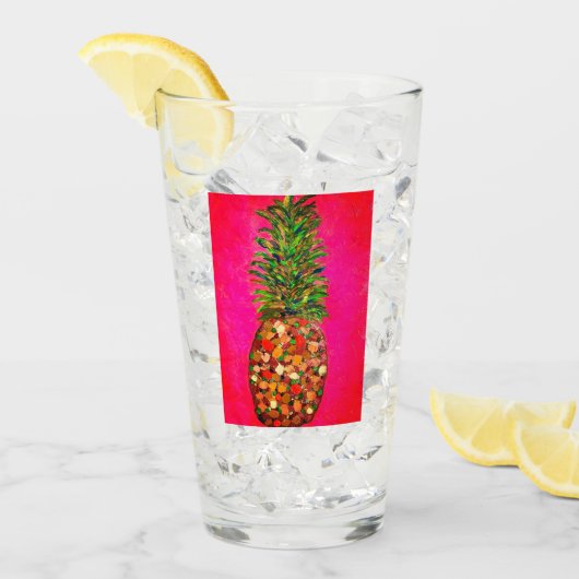 ananas Glass Cup Glas (Voorkant ijs)