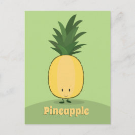 Ananas glimlachen | BRIEFKAART