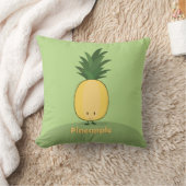 Ananas glimlachen | Sierkussen (Deken)