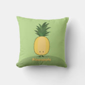 Ananas glimlachen | Sierkussen (Voorkant)
