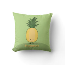 Ananas glimlachen | Sierkussen
