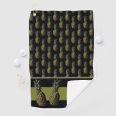 ananas Golf Towel - Gepersonaliseerd monogram Golfhanddoek (Insitu)