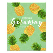 Ananas Green Foto Afdruk (Voorkant)