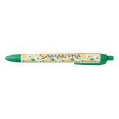 Ananas Green Trim Pen, zwarte inkt Pen (Bodem)