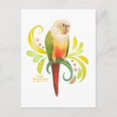 Ananas Groene Kaas Conure Briefkaart (Voorkant)
