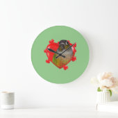 Ananas groene wang conure klok. grote klok (Huis)