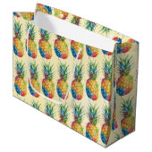Ananas Groot Cadeauzakje (Voorkant Gekanteld)