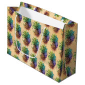 Ananas Groot Cadeauzakje (Voorkant Gekanteld)