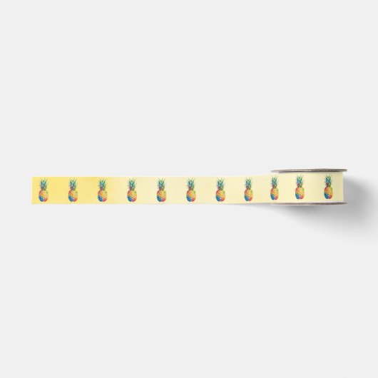 Ananas Grosgrain Lint (Voorkant)