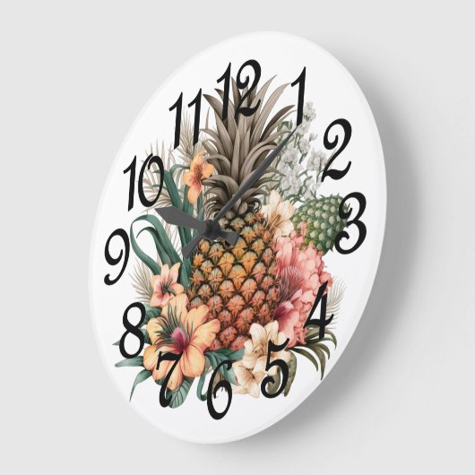 ananas grote klok (Hoek)