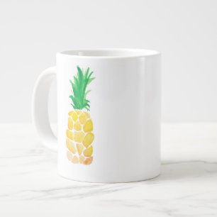 ananas grote koffiekop