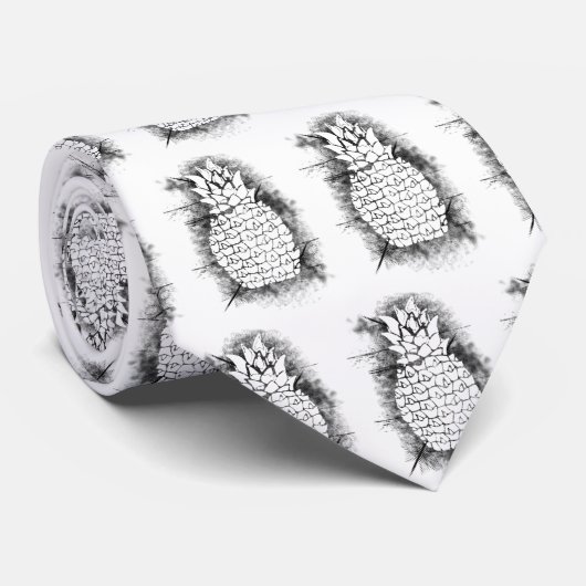 Ananas Grunge Stropdas (Opgerold)