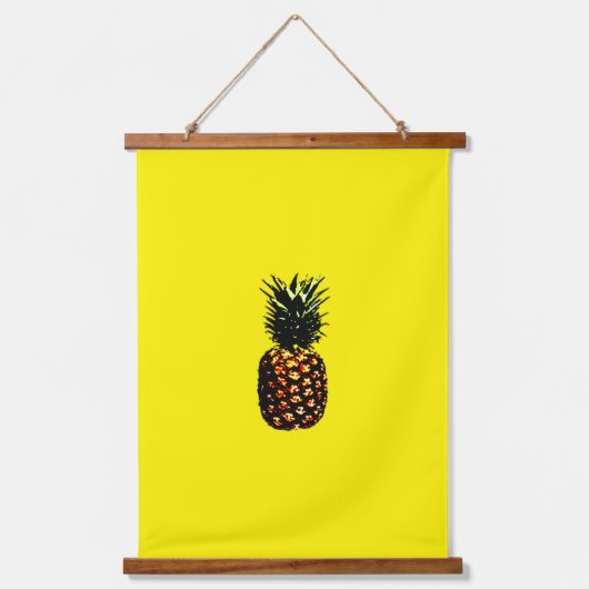 ananas hangend wandkleed (Voorkant)